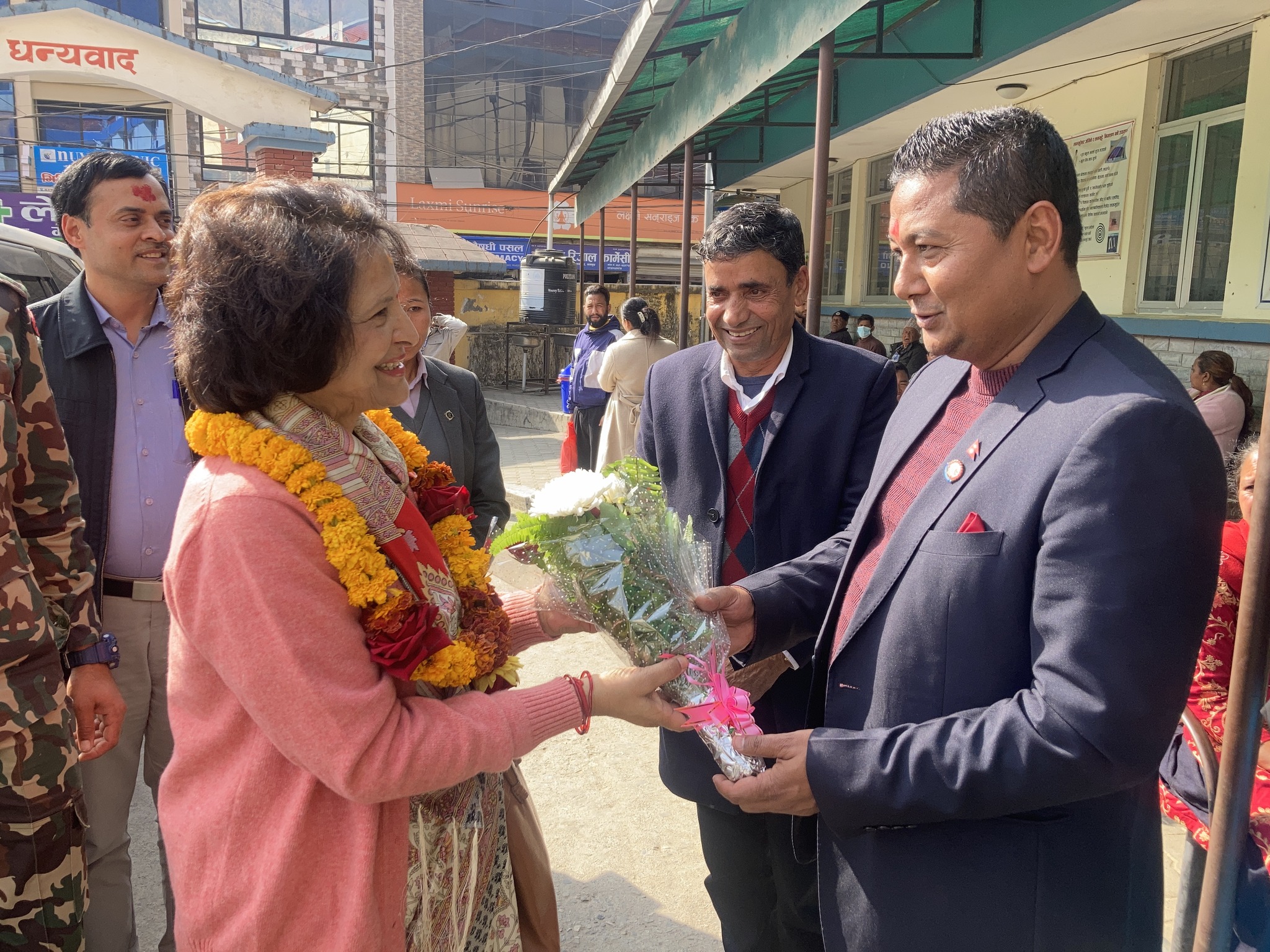 Health and Population Minister Dr. Sudha Sharma Gauta